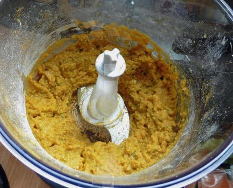 Aubergines Stuffed with Gram Flour and Spices - picture