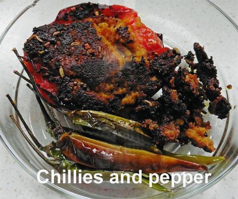 Aubergines Stuffed with Gram Flour and Spices - picture