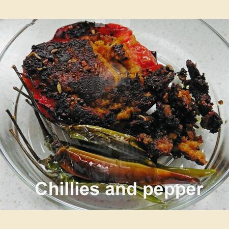 Aubergines Stuffed with Gram Flour and Spices