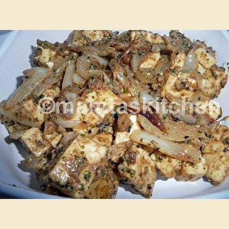 Tandoori Paneer (Indian Cheese) 