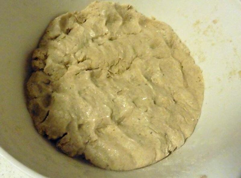 Chapati, Roti or Phulka (Indian Flatbread)  Cooked on a Tava or Pan - picture