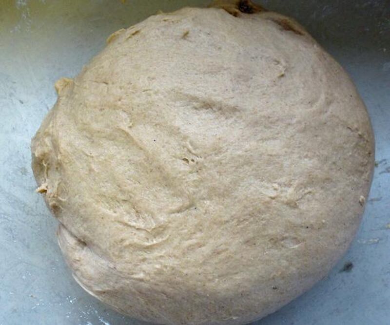 Chapati, Roti or Phulka (Indian Flatbread)  Cooked on a Tava or Pan - picture
